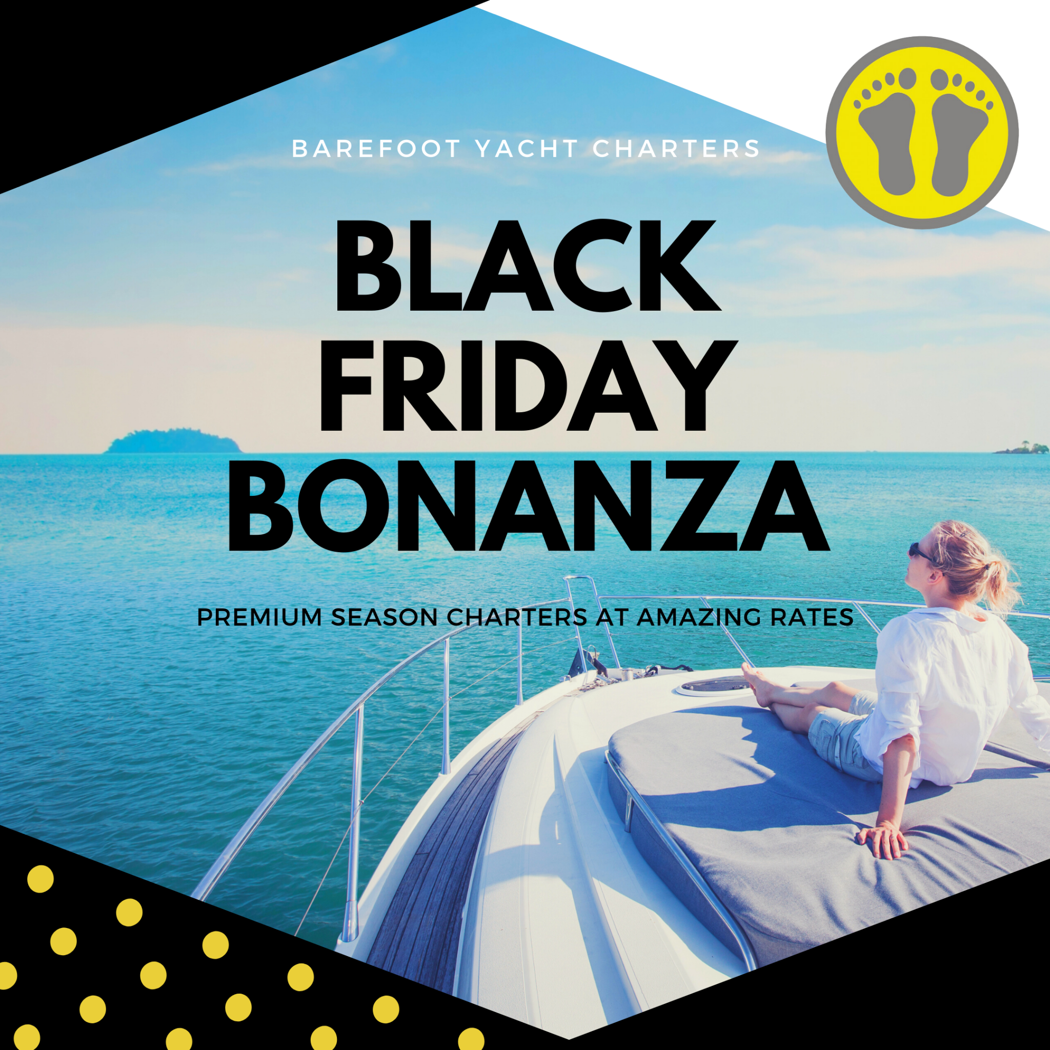 yacht charter black friday